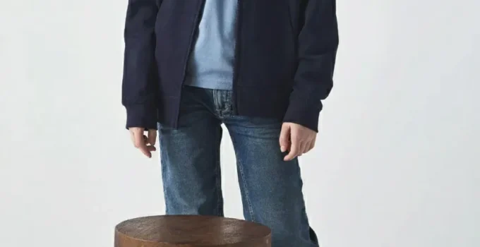 Felpa per Bambini con Zip Intera e Cappuccio Personalizzata