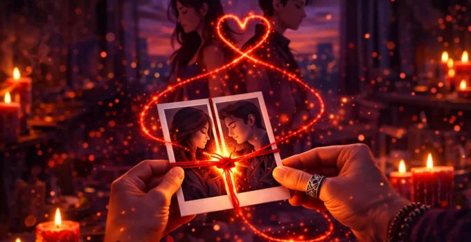 legamento d'amore con foto e nome